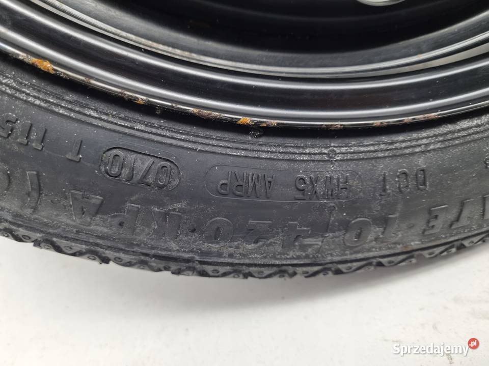 KOŁO DOJAZDOWE Opel Astra J Zafira C dojazdówka Samochodowe