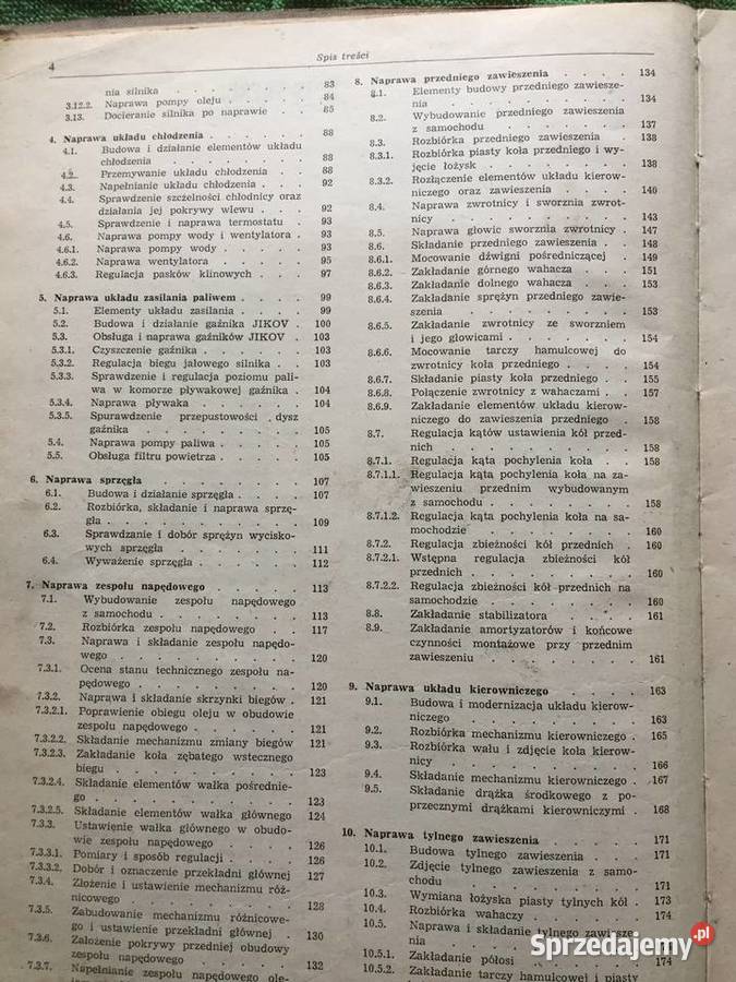 Naprawa Skoda 1000 MB S100 S110 Książka poradnik Warszawa