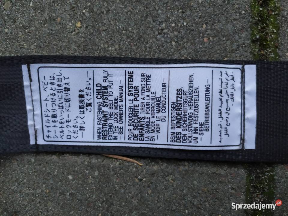 Lexus RX II 0309 pasy bezpieczeństwa tył tylne sprzedam
