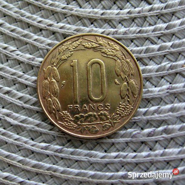 Afryka Równikowa 10 Frank 1969r Kamerun wielkopolskie Kalisz