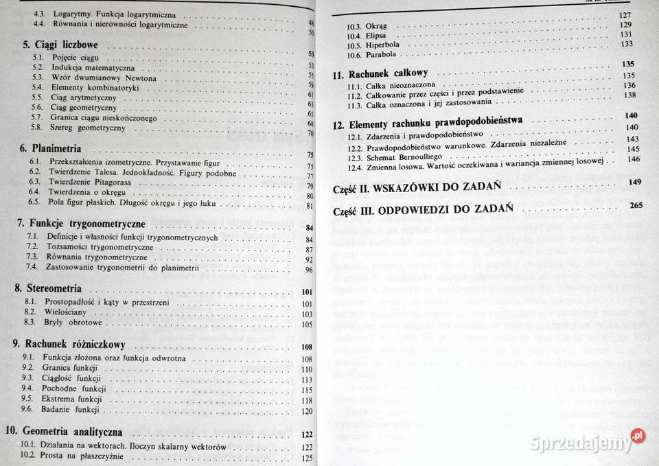 Matematyka maturzystów zadania W Leksiński Pozostałe lubelskie Chełm
