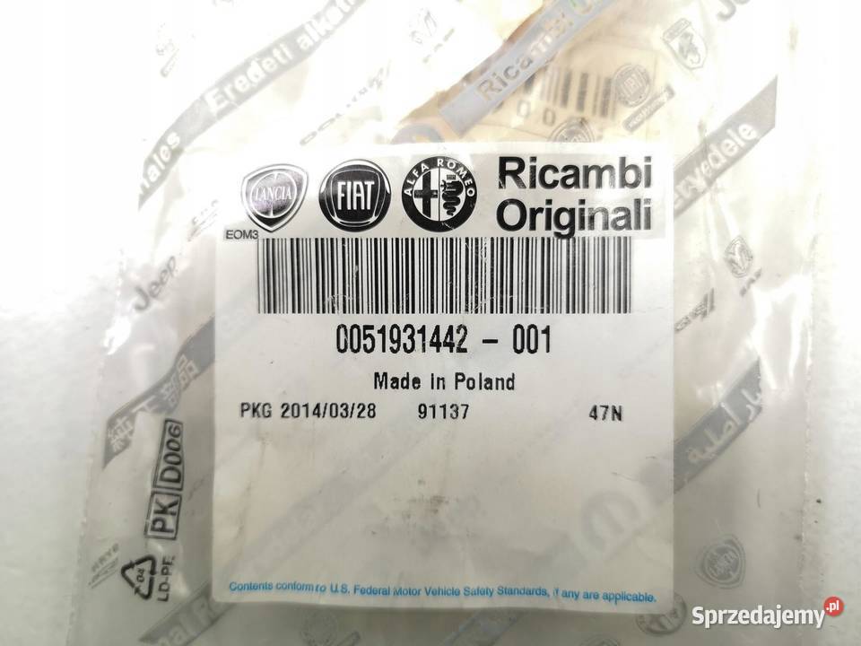 WSPORNIKKLAMRA HAKA FIAT 33 NUOVA PANDA 12 NOWY osobowe sprzedam