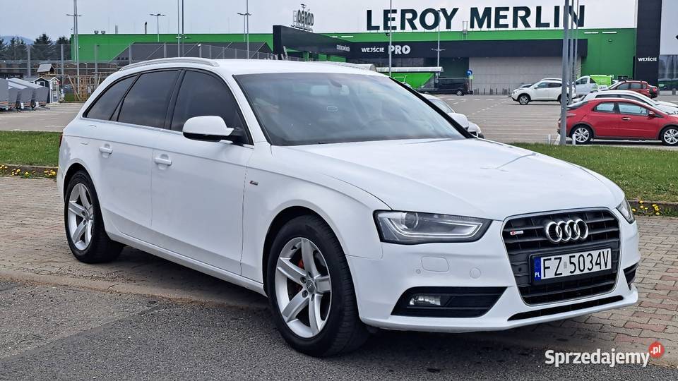 Audi A4 B8 Lift Avant 20 TDI 177 SLine Automat Samochody osobowe Wałbrzych