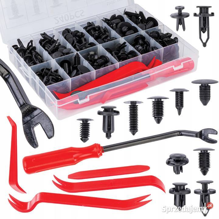 Spinki kołki klipsy samochodowe do tapicerki Katowice