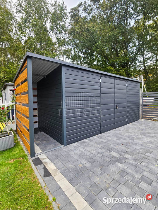 Schowek Domek Ogrodowy 5x2m wiata 08x2m Brama Olsztyn