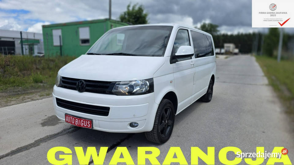 Volkswagen Transporter 6 osobowy klima super Transporter pomorskie Lębork