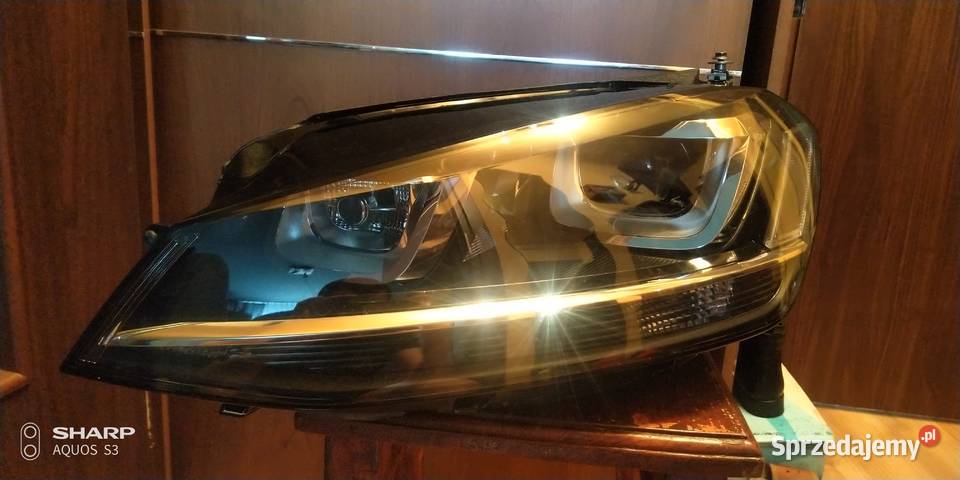 Vw golf VII lampa przednia lewa Xenon Łódź