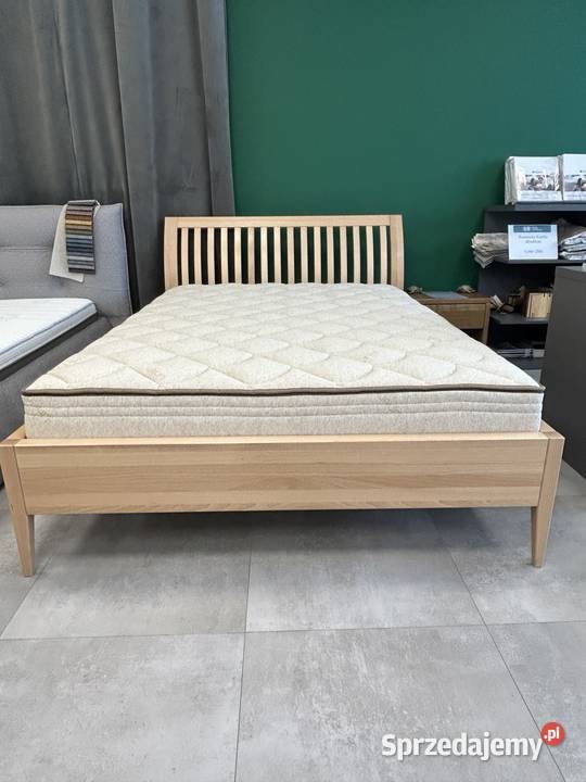 Łóżko drewniane bukowe 140x200 Mława