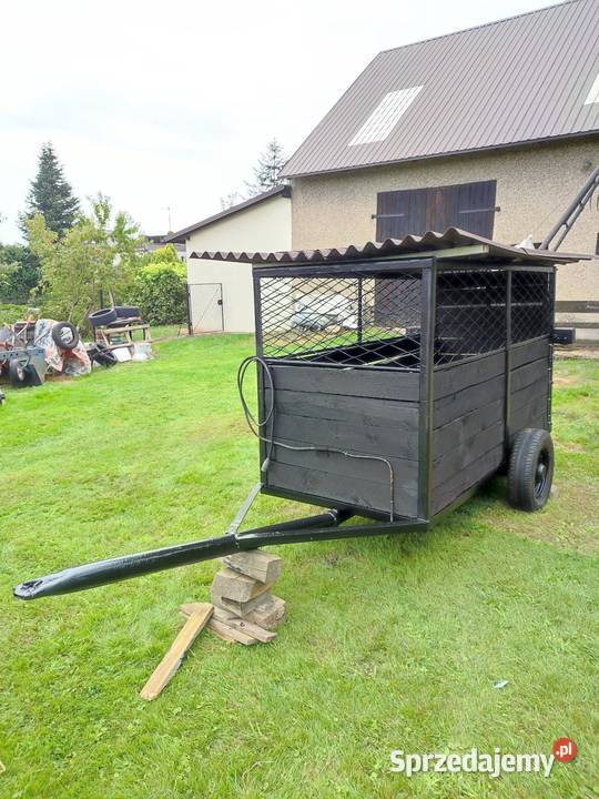 Przyczepka do przewozu bydła rolnicza Maszyny rolnicze Mszana