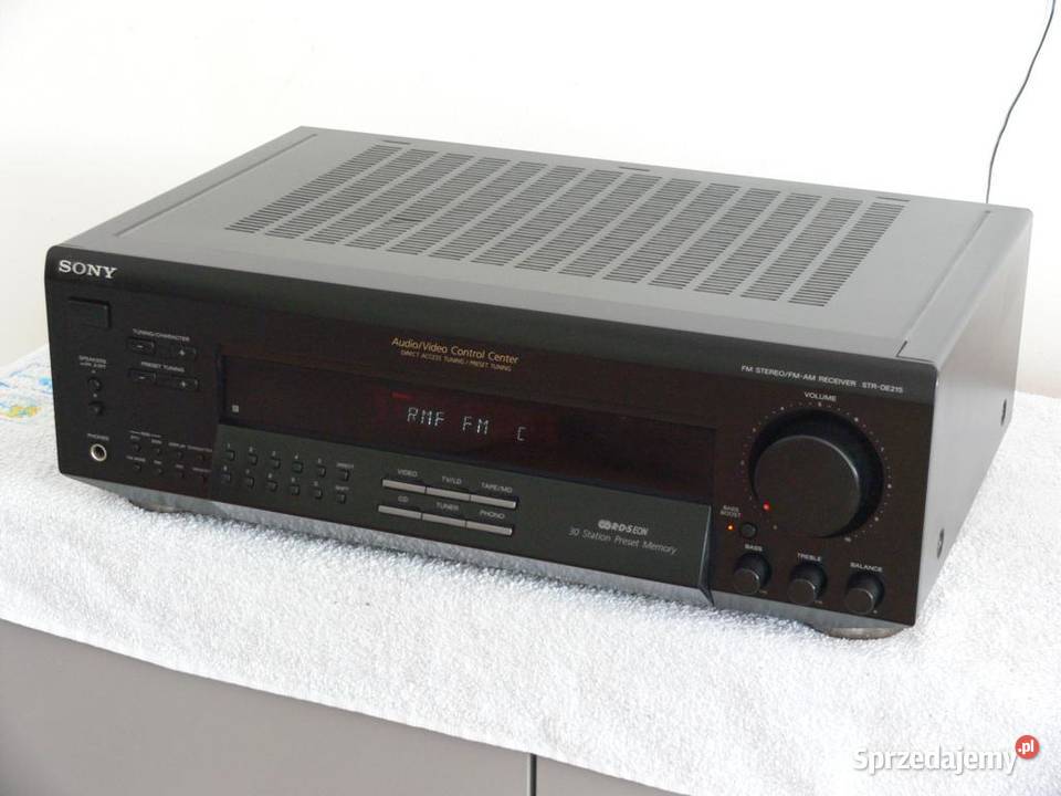 Amplituner Sony STRDE215 RDS mocny i sprawny