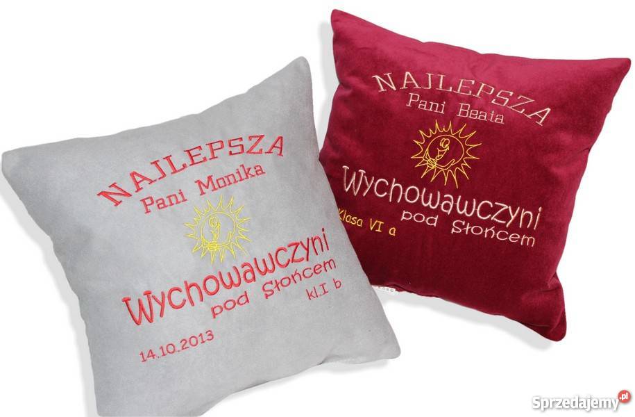 Poduszka Nauczyciela Przedszkolanki Dyrektora Grudziądz