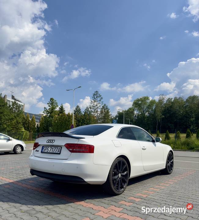 Audi A5 Coup 18 TFSI Automat 2010 dużym serwisie światła przeciwmgielne Samochody osobowe śląskie Katowice