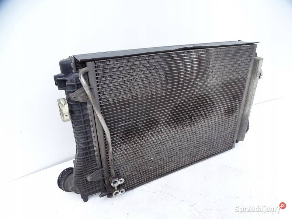 CHŁODNICA WODY 5K0121253B INTERCOOLER 3C0145805R osobowe