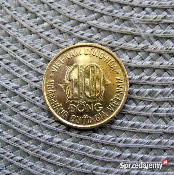 Wietnam 10 Dong 1974r Ładna sprzedam