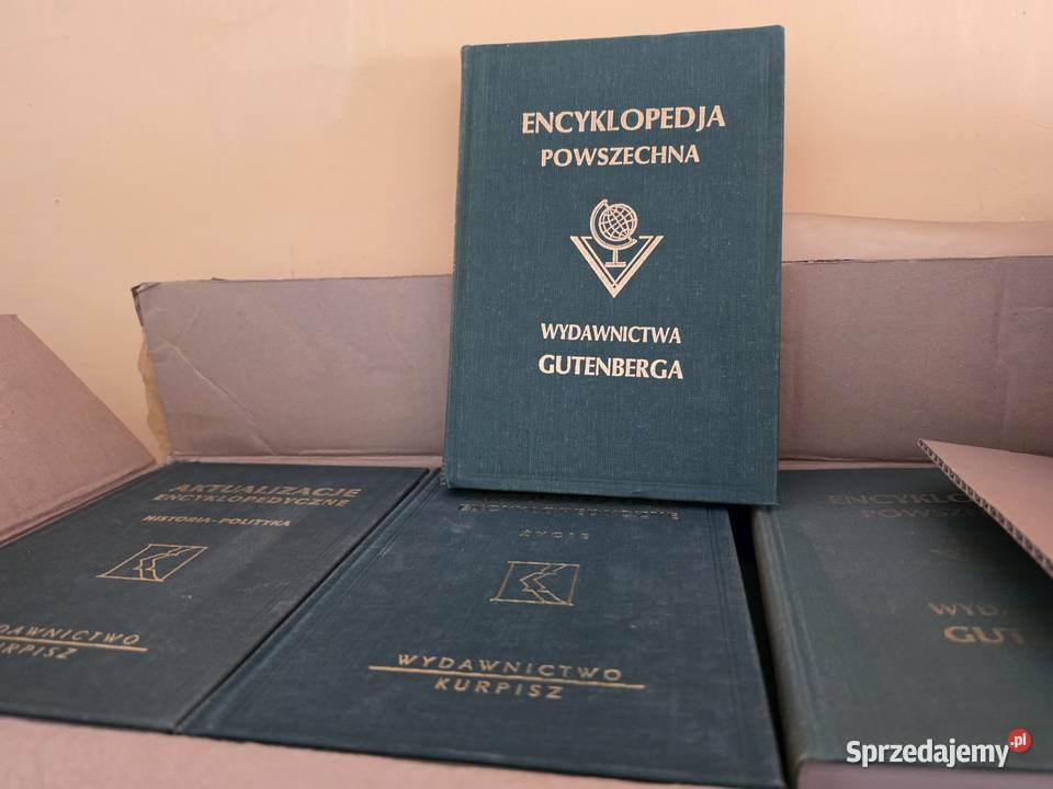 Encyklopedia Gutenberga Wyd Kurpisz Książki naukowe i popularnonaukowe Zawiercie