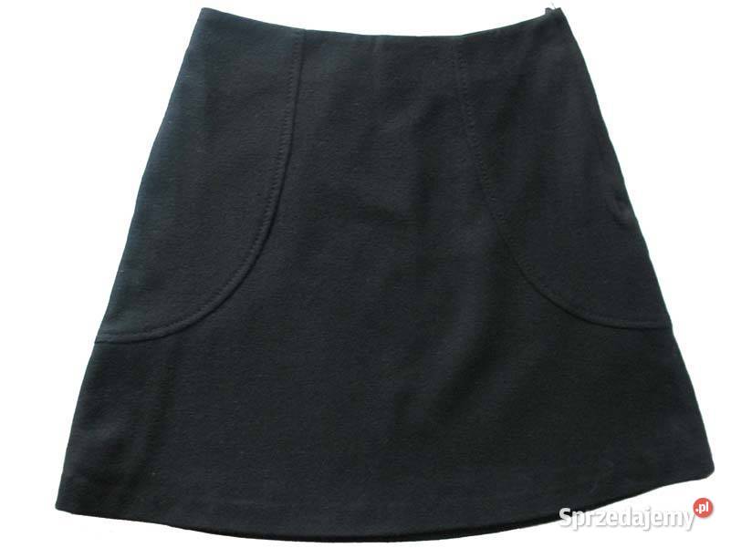 H M Spódnica czarna34 xs pas mazowieckie Siedlce sprzedam