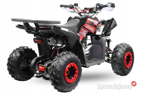 Rizzo 3 biegi 125 cc Spalinowy Quad 7 Platin Alkomaty i ustniki