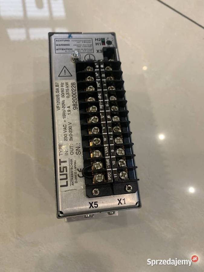 LUST VF1202S G8 B7 Falownik konwerter inverter Warszawa sprzedam