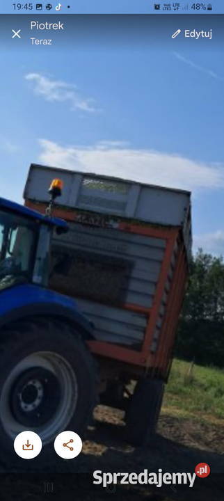 Przyczepa objętościowa Kaweco sw 100 nieuszkodzony Ostrołęka