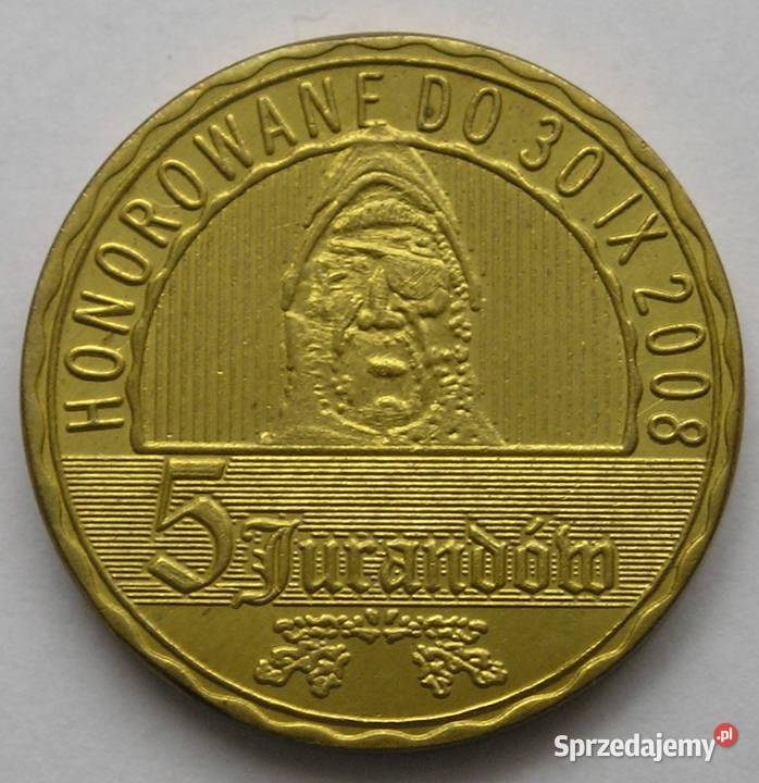 POLSKA 5 JURANDÓW 2008 SZCZYTNO STAN MENNICZY Łódź