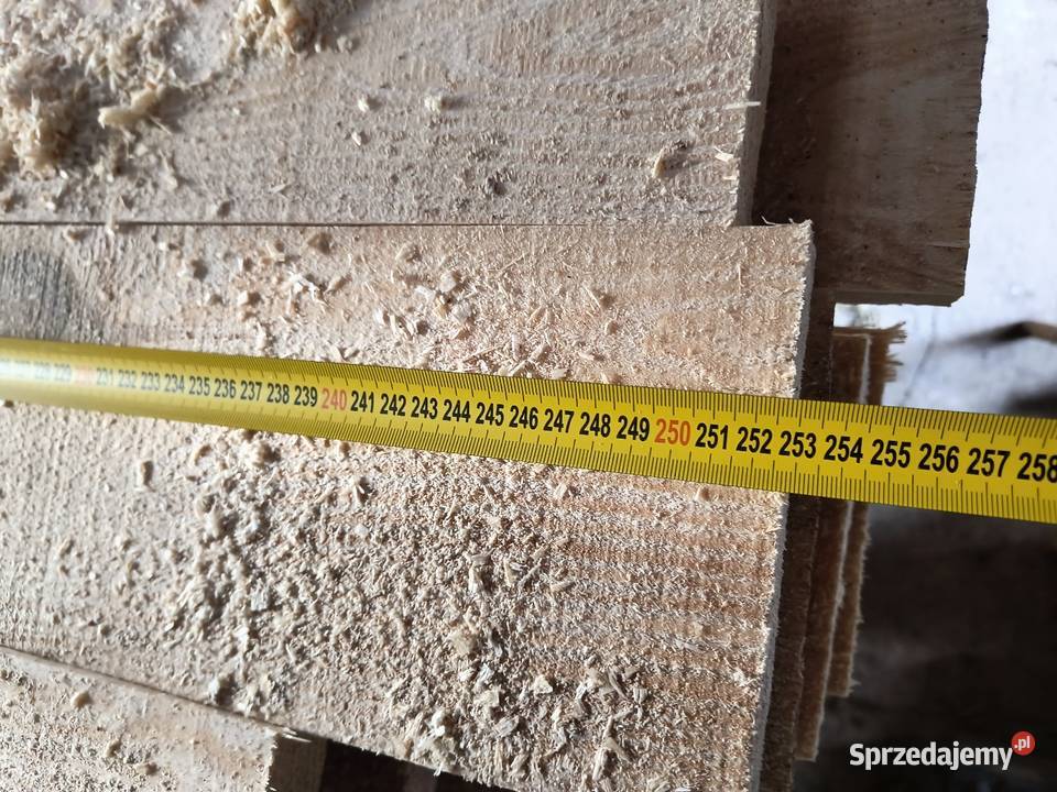 Deska sosnowa szalunkowa 250 Wiata Altana drzwi Godowo sprzedam