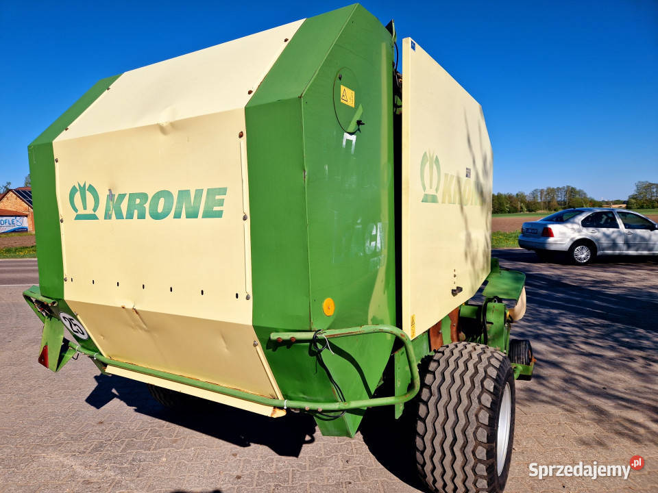 Prasa zwijająca KRONE Vario Pack 1500 Rolnictwo podlaskie Klepacze
