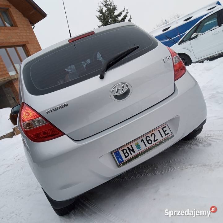 Hyundai i20 12 benzyna sprowadzony 5 drzwiowy gniazdo USB i20 Radom