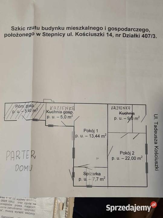 Dom Zalewem Szczecińskim Stepnica sprzedam