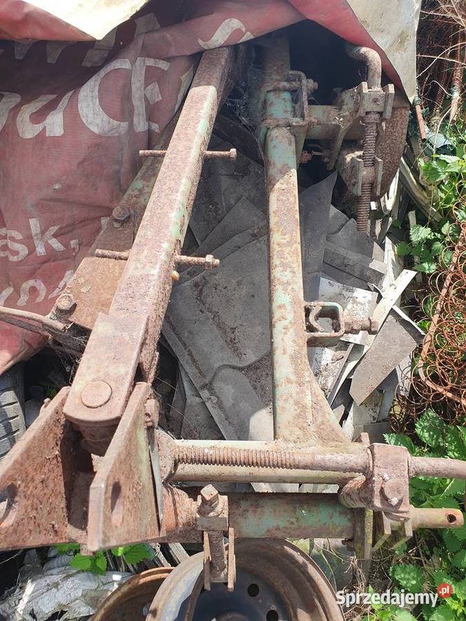 Pług 2 skibowy Grudziądz Oryginał KompletnyPług nieuszkodzony Łask