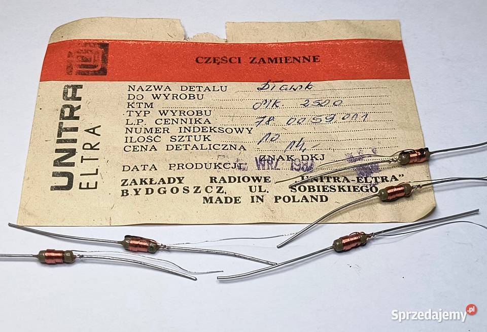 Dławik do MK2500 Unitra Gdańsk