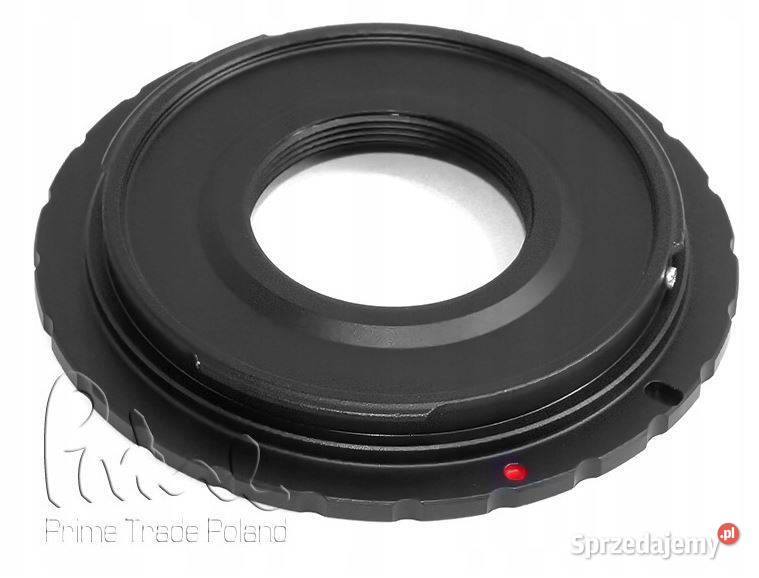 Adapter CMount na CANON EOS makro filmowanie mazowieckie Warszawa sprzedam