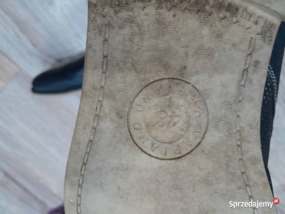 Buty półbuty Vapiano męskie granatowe skóra małopolskie Wieliczka