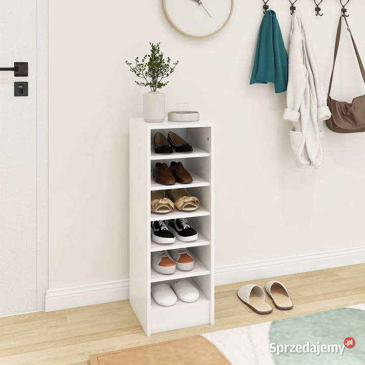 Szafka na buty biała 315x35x90 materiał mazowieckie Warszawa