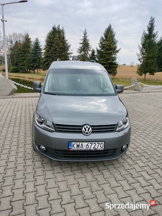 VW Caddy lll Ładny Osobowy Candy 2011r Osoby ASR (kontrola trakcji) Kęty
