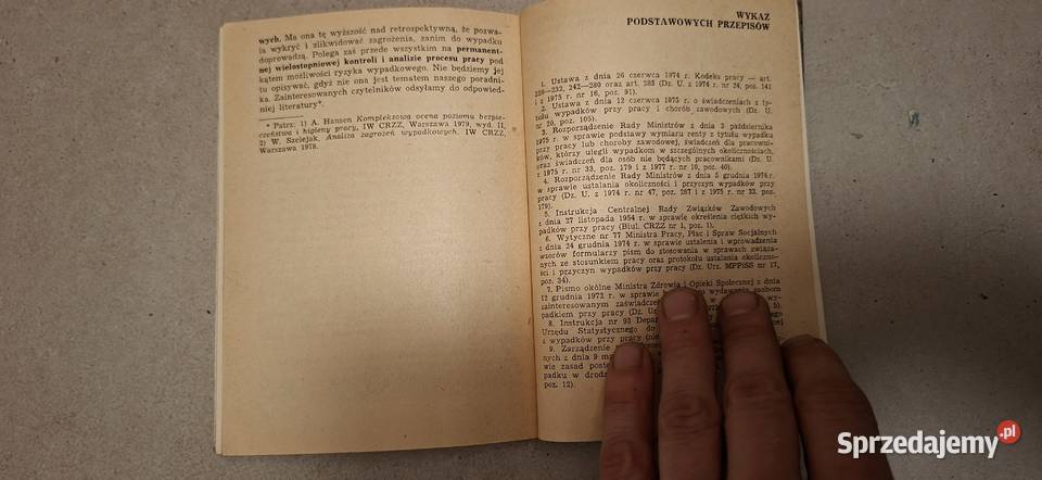 Pierwsze wydanie z 1981 Dochodzenie powypadkowe Antykwariat Łęczyca