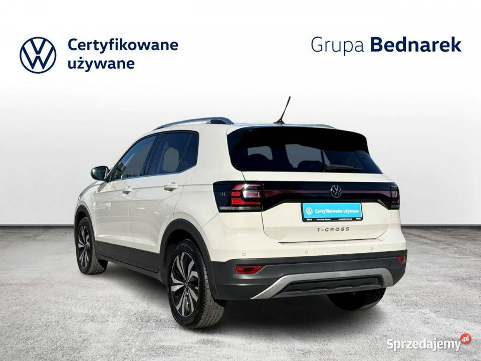Volkswagen TCross Bezwypadkowy Salon Polska wielofunkcyjna kierownica łódzkie Łódź