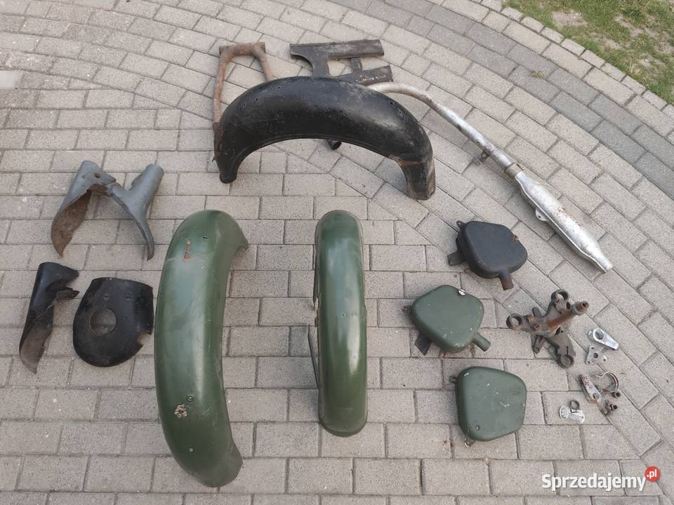 Części Junak m10 błotniki koła skorupa lampy Junak Siedlec