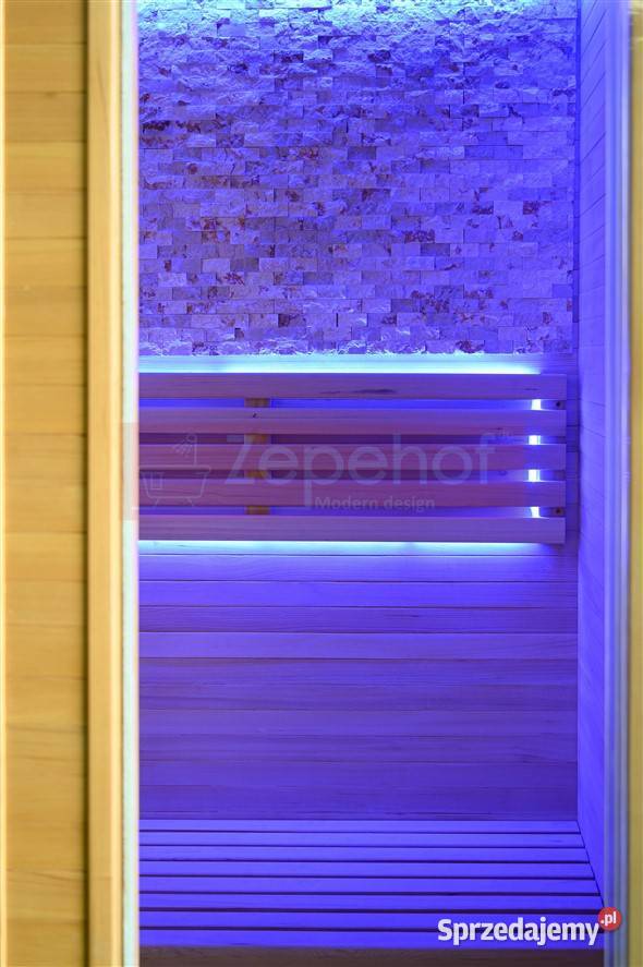 Sauna fińska sucha z piecem 1200x1050mm MOC 68 Grabówka