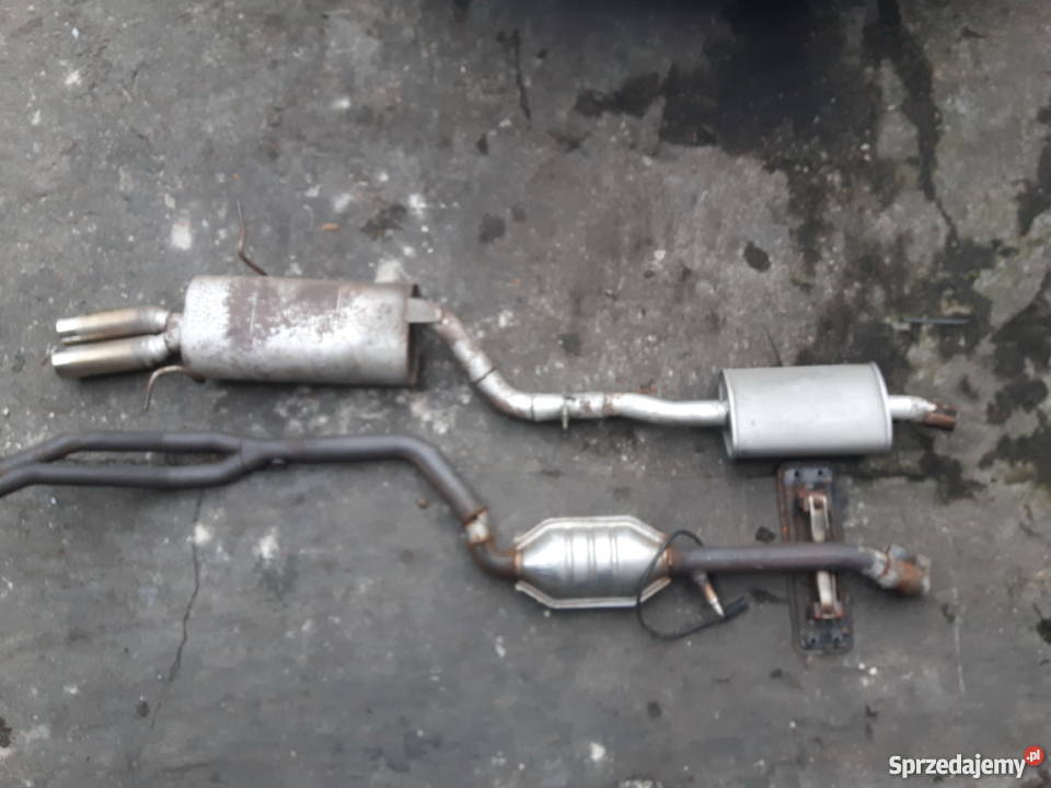 Tłumiki komplet BMW E46 19 Benzyna z Rozbiorki Włocławek