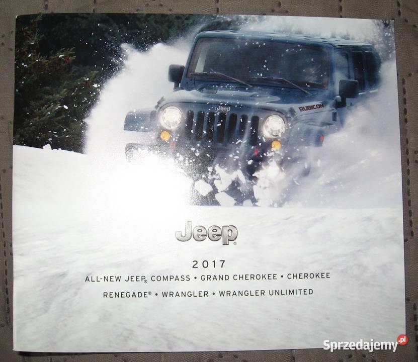 JEEP 2017 prospekt katalog Kępice