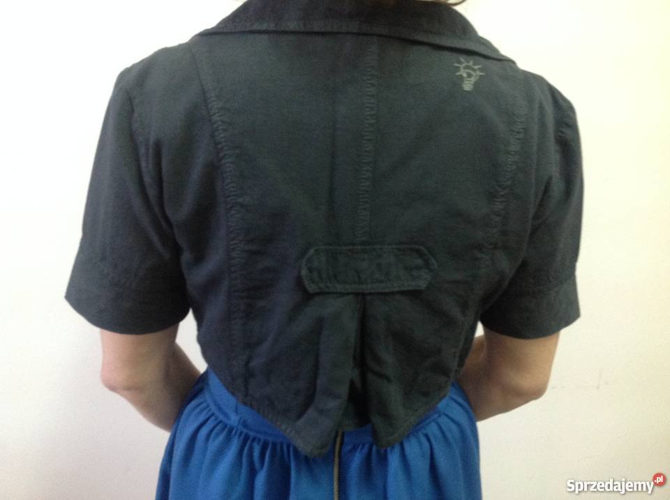 Żakiecik krótki grafitowy Częstochowa