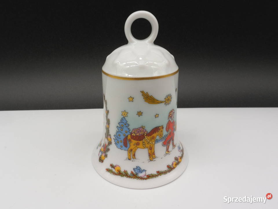 Dzwonek świąteczny porcelana HUTSCHENREUTHER Raszków