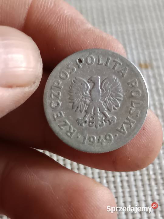 Sprzedam 50 groszy 1949 mała skrętka Chełm