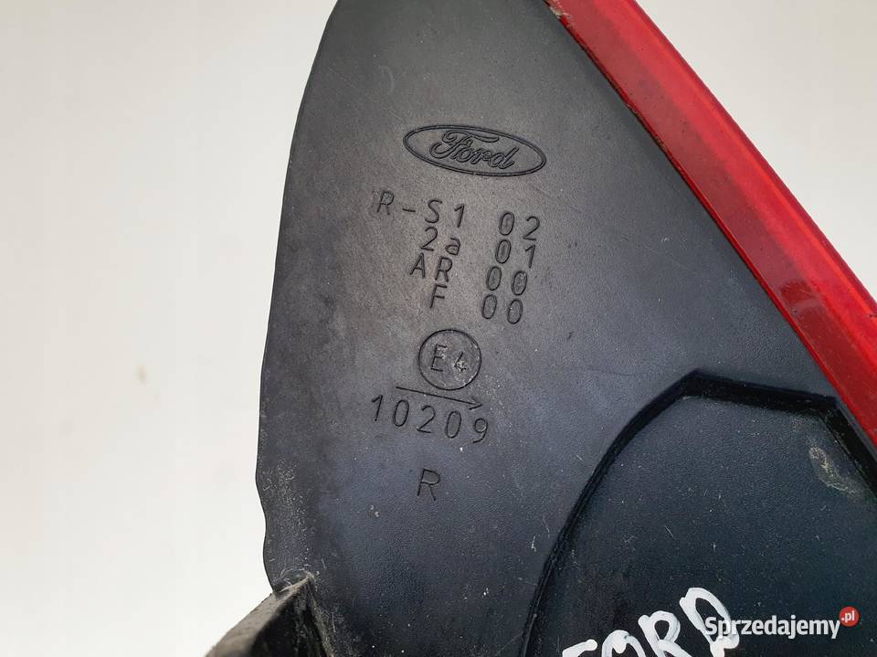 LAMPA PRAWA TYLNA Ford Fiesta Mk5 Mk6 0205r 3D