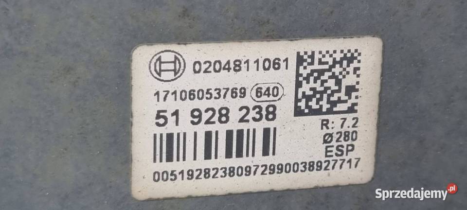 SERWO HAMULCOWE FIAT DUCATO III L2H2 0204811061 Lipno