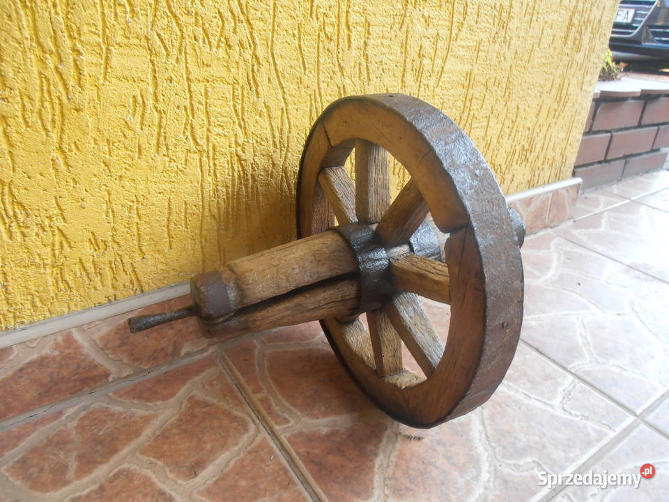 Koło drewniane dekoracja Kielce sprzedam