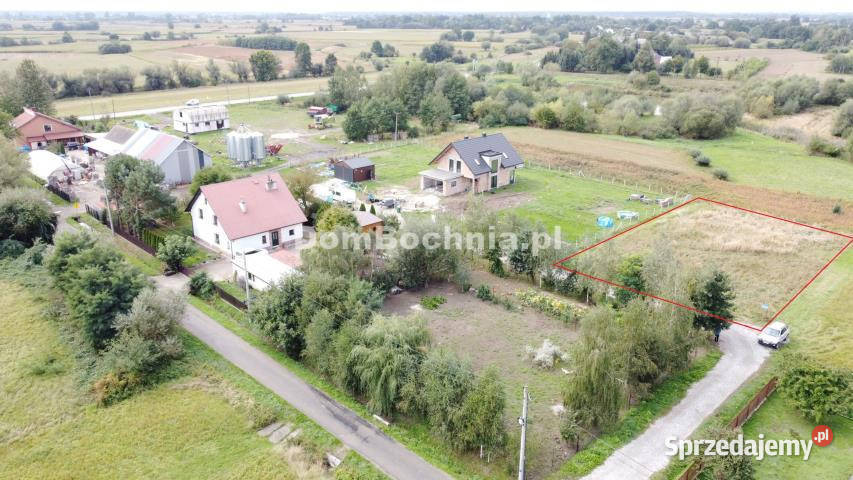 sprzedaży działki 1000m2 Niedary 23m