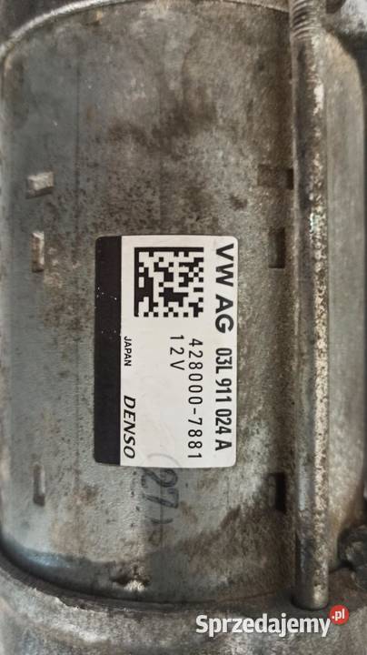ROZRUSZNIK A4 B8 03L911024A Układ elektryczny silnika