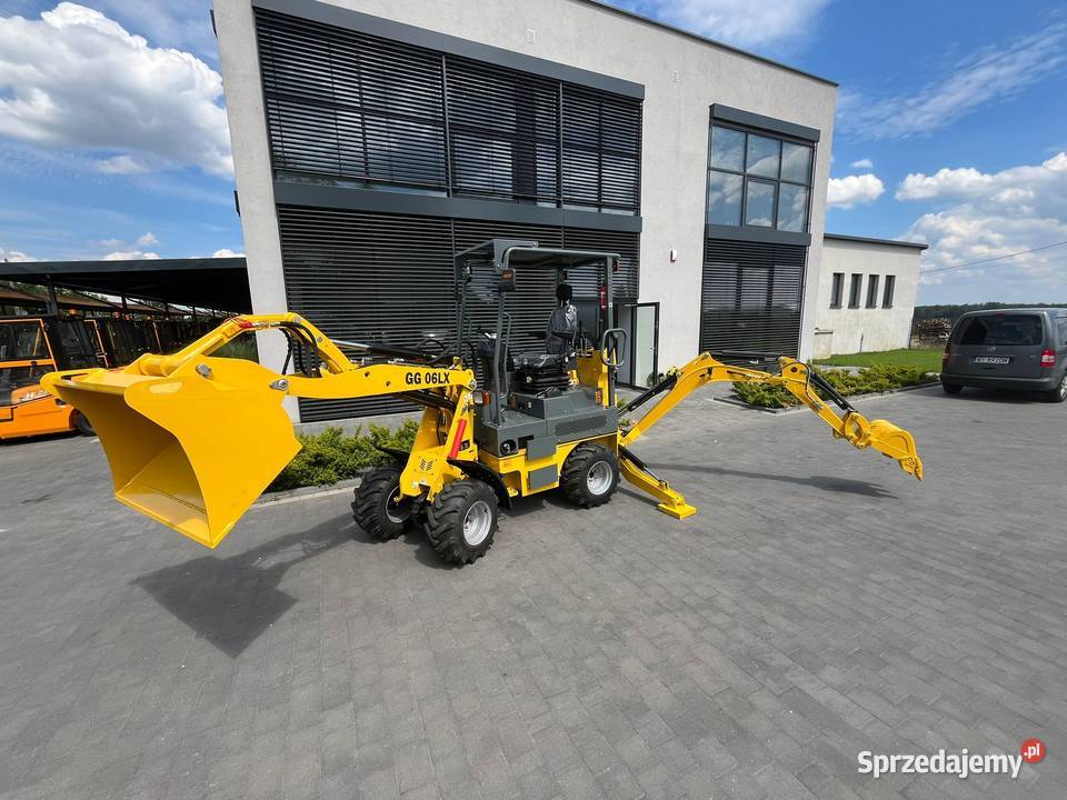 Koparkoładowarka GG06 LX nowa 2025 Gunter Rok produkcji 2025 Koparko ładowarki Lidzbark