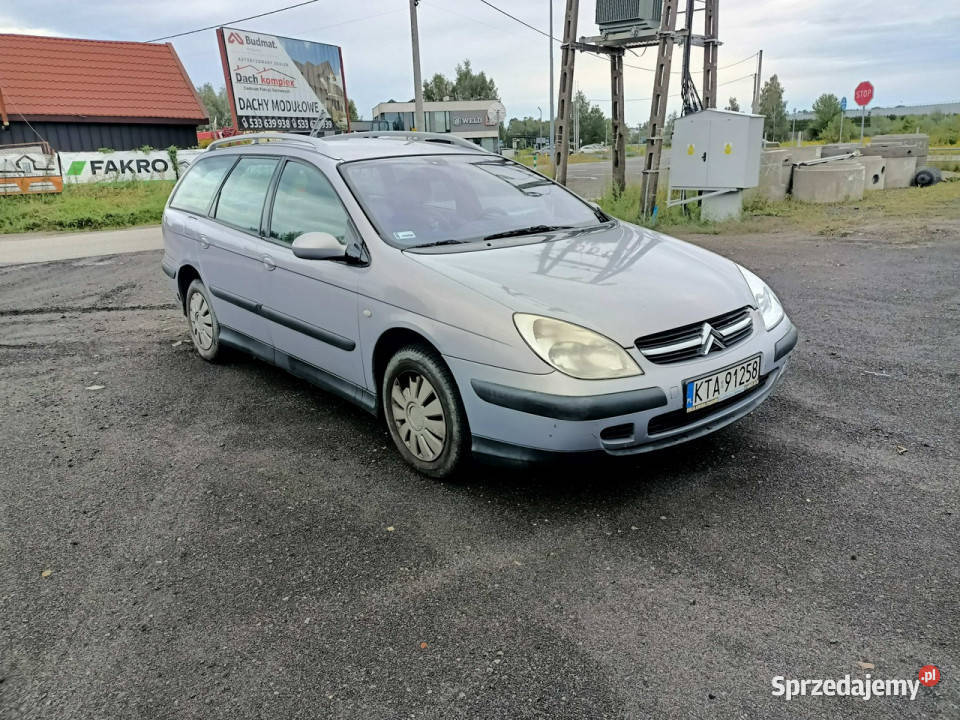 Citroen C5 Citroen C5 20 LPG 02r Automat I Rok produkcji 2002 Tarnów